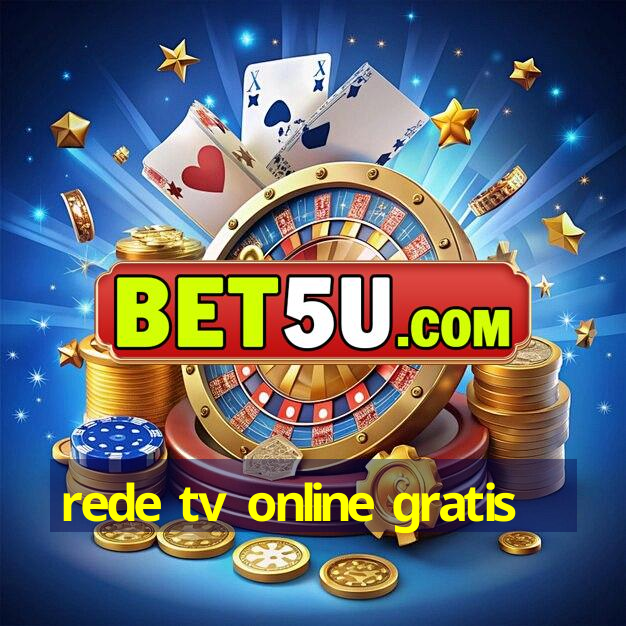 rede tv online gratis