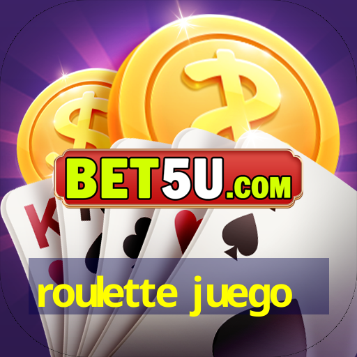 roulette juego