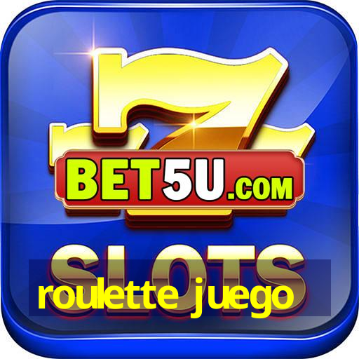 roulette juego