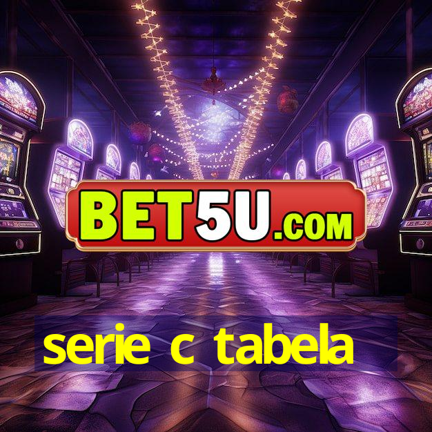 serie c tabela