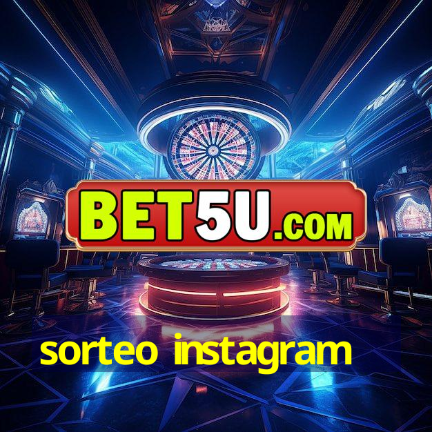 sorteo instagram