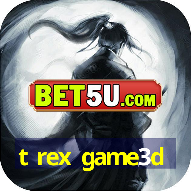 t rex game3d