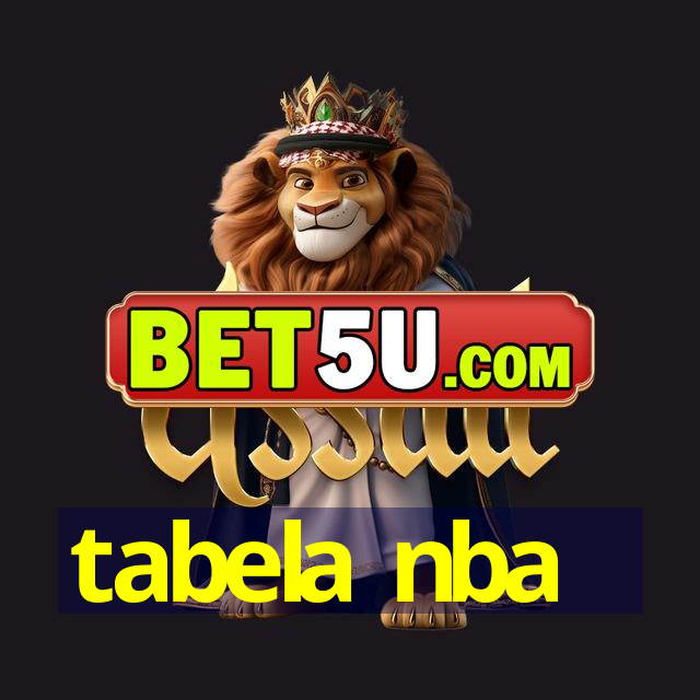 tabela nba