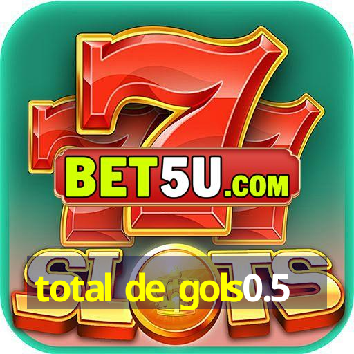 total de gols0.5