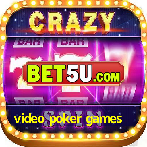 video poker games